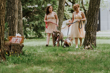 Moody foodie wedding in Edmonton