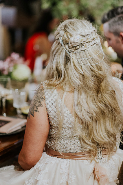 Moody foodie wedding in Edmonton