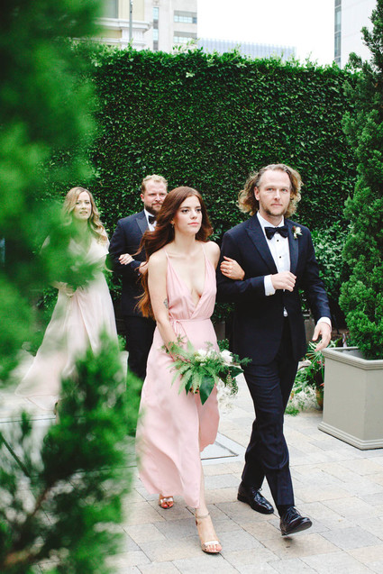 Modern jewel tone wedding at Vibiana in DTLA