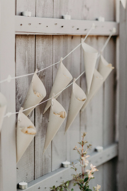 Winter backyard baby shower