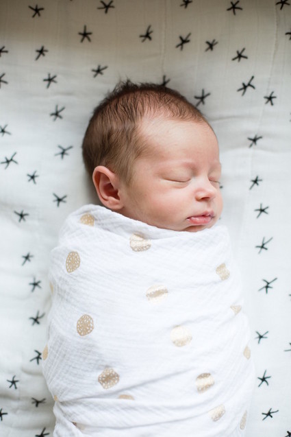 Casual Echo Park newborn photos by Amanda Gallant