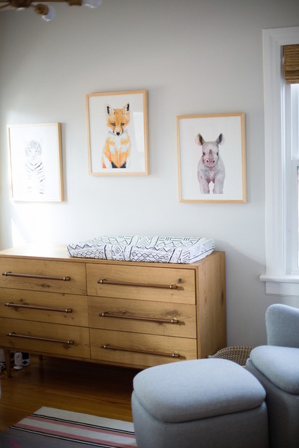 Casual Echo Park newborn photos by Amanda Gallant