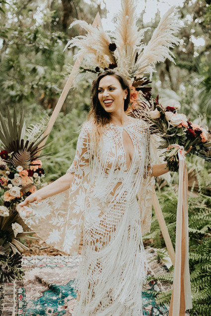 Southern bohemian elopement inspiration