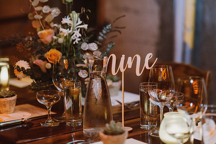 Modern same sex wedding at Foreign Cinema in San Francisco