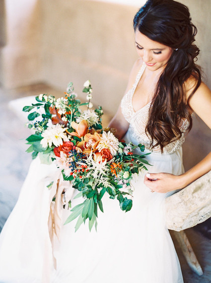 Romantic fall southwest wedding ideas in Scottsdale