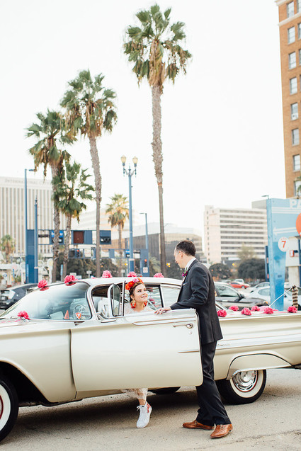 Mexican vintage-inspired wedding at Howl Long Beach