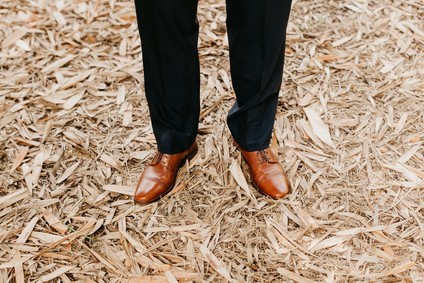 Modern tropical wedding at the San Diego Botanic Garden