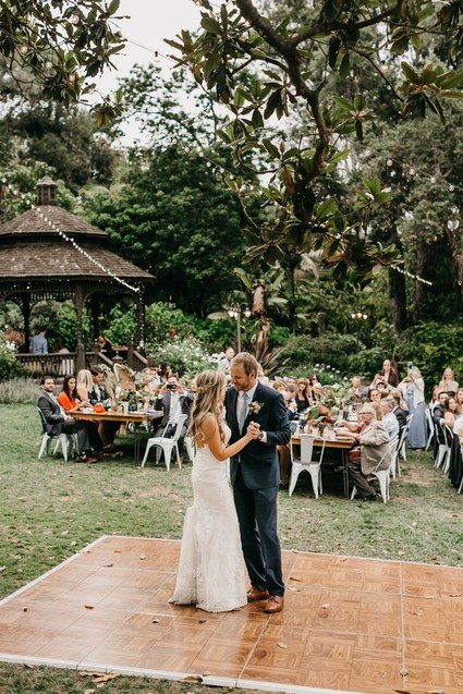 Modern tropical wedding at the San Diego Botanic Garden Inspiration