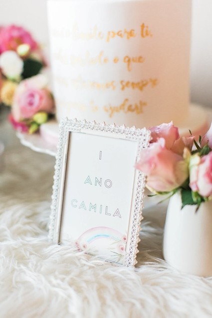 Whimsical girl's first birthday ideas on 100 Layer Cakelet Inspiration