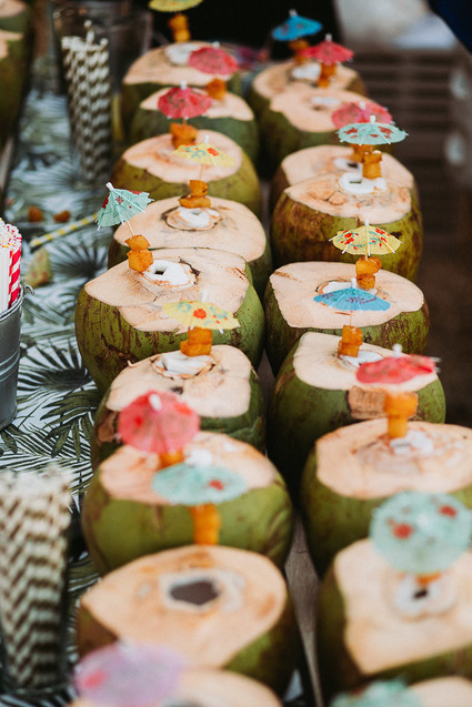 Stylish tropical wedding at Flora Farms in Cabo