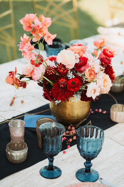 Stylish tropical wedding at Flora Farms in Cabo Inspiration
