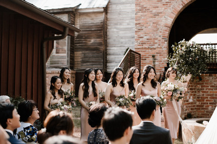 Moody modern wedding at Cherry Hollow Farms in Atlanta Inspiration