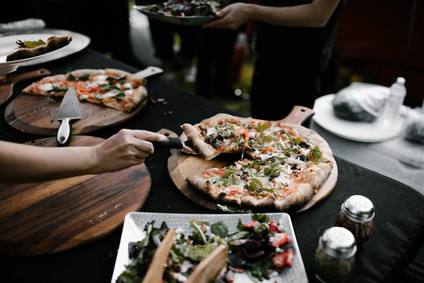 Moody modern wedding at Cherry Hollow Farms in Atlanta