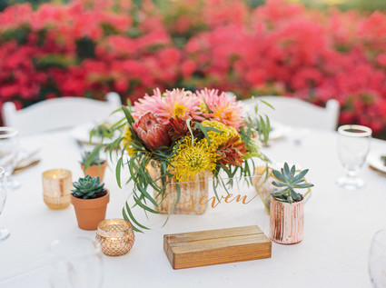 Modern feminine Santa Cruz wedding with boho details