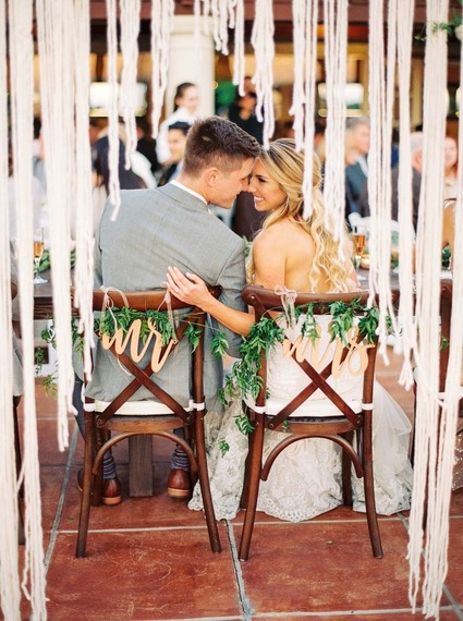 Modern feminine Santa Cruz wedding with boho details