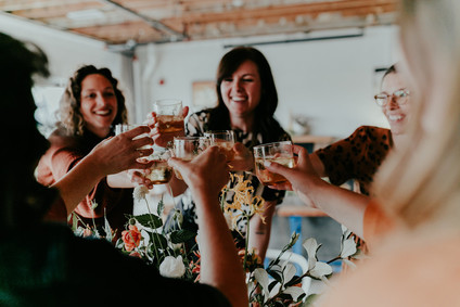 Crafts and cocktails workshop at Union/Pine Inspiration