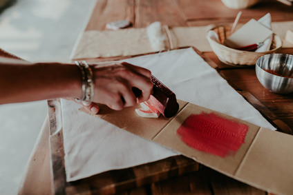 Crafts and cocktails workshop at Union/Pine Inspiration