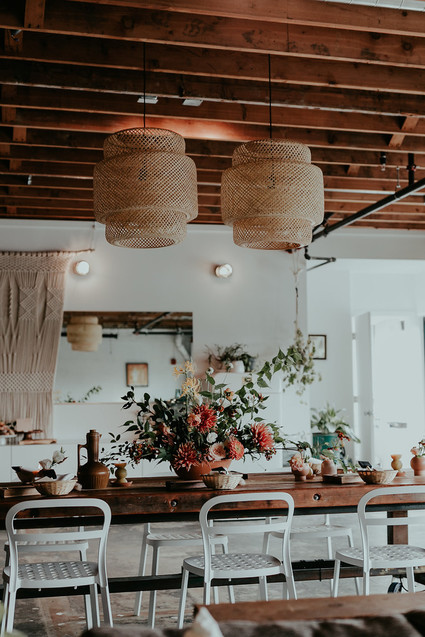 Crafts and cocktails workshop at Union/Pine Inspiration