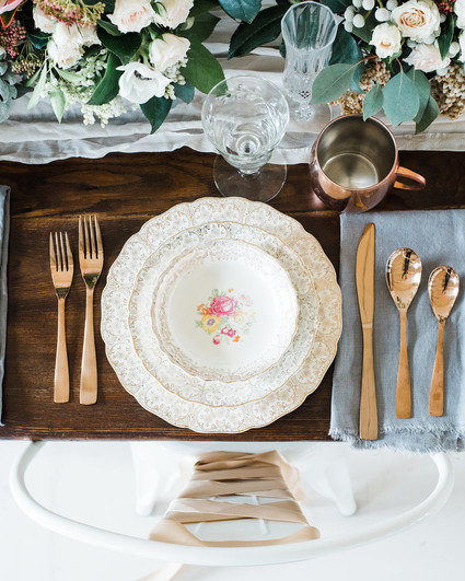 ballet and ribbon inspired wedding ideas for spring Inspiration