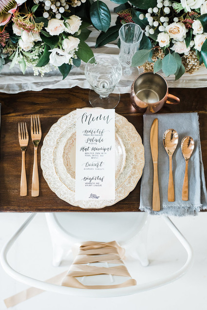 ballet and ribbon inspired wedding ideas for spring