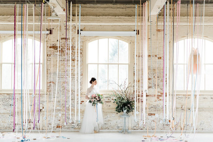 ballet and ribbon inspired wedding ideas for spring