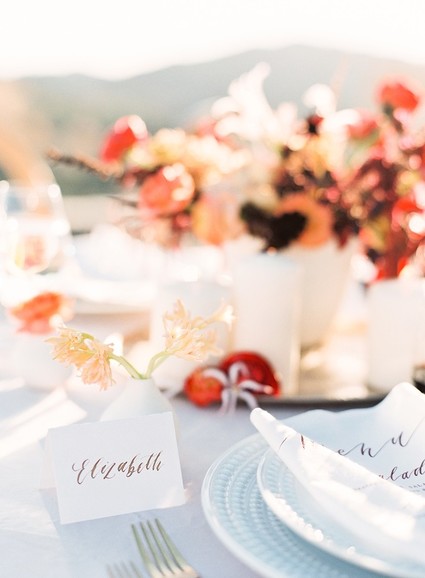 Elegant Valentine's Day wedding ideas at Malibu Rocky Oaks Estate
