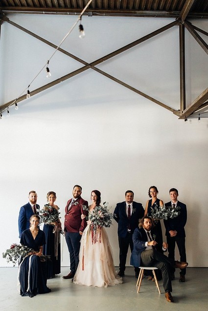 DIY warehouse wedding at Six Hundred King in Jacksonville Inspiration
