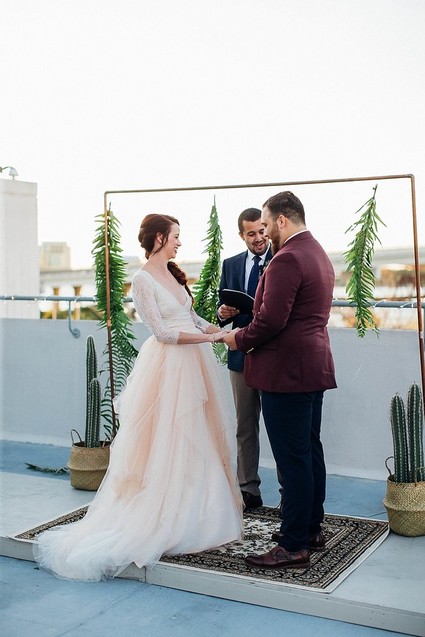 DIY warehouse wedding at Six Hundred King in Jacksonville