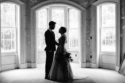 Romantic, industrial, floral wedding at Basilica Hudson in the Hudson Valley