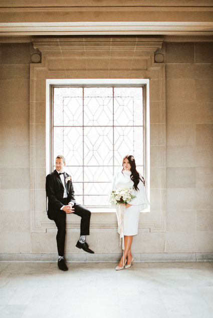 San Francisco City Hall elopement Inspiration
