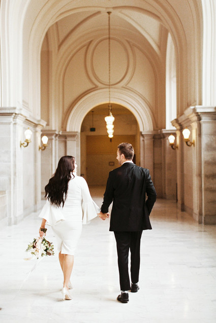 San Francisco City Hall elopement Inspiration