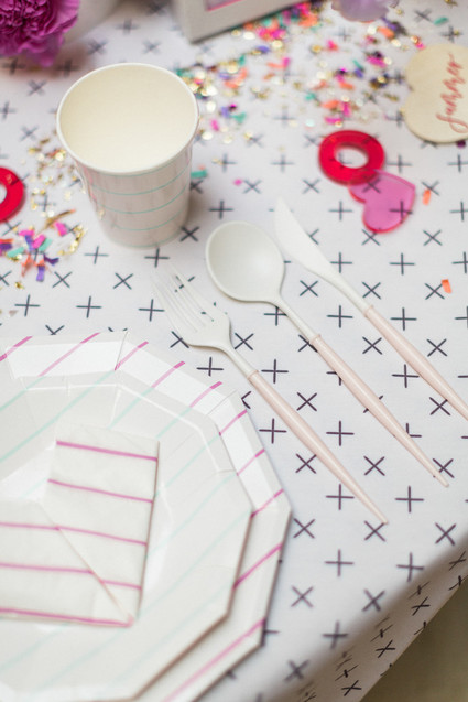 Bright fun Valentine's Brunch Inspiration