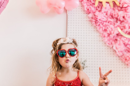 Galentine's party for little girls