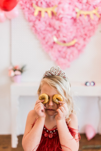 Galentine's party for little girls