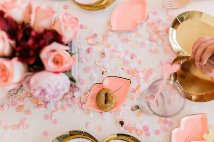 Galentine's party for little girls