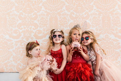 Galentine's party for little girls