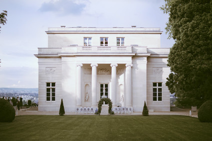 Fashionable Paris wedding