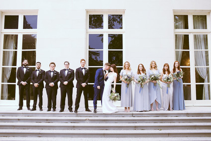 Fashionable Paris wedding