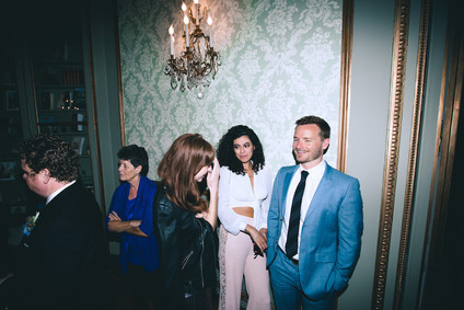 Fashionable Paris wedding