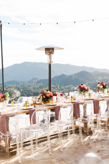 Romantic bright California wedding at Malibu Rocky Oaks Inspiration