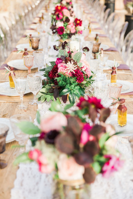 Romantic bright California wedding at Malibu Rocky Oaks Inspiration
