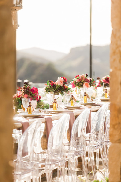 Romantic bright California wedding at Malibu Rocky Oaks Inspiration
