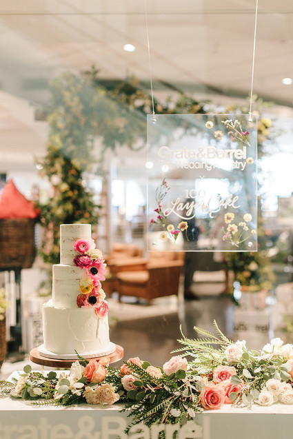 Crate and Barrel Private Wedding Registry Event