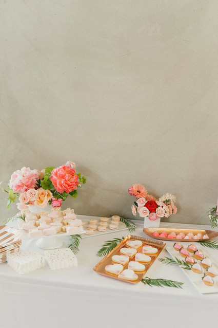 Ombre pink first birthday party