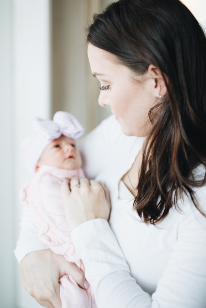 Feminine girl's nursery