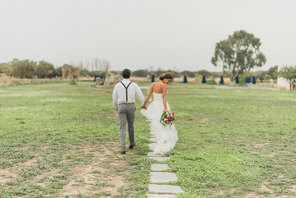 Elopement in an ancient farming village in Portugal