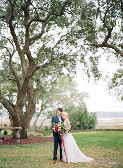 Bold, elegant Charleston wedding inspiration Inspiration