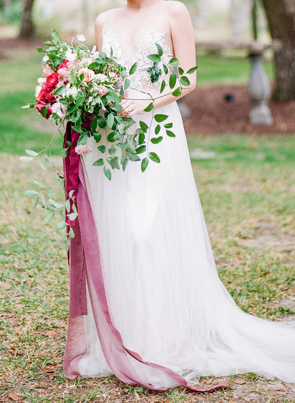 Bold, elegant Charleston wedding inspiration Inspiration