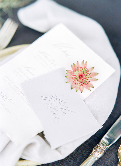 Bold, elegant Charleston wedding inspiration Inspiration