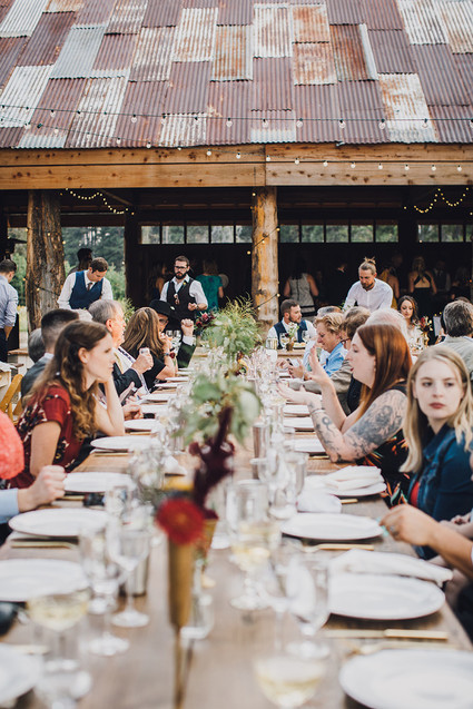 Sierra camp wedding at the Hideout in Kirkwood CA